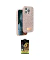 ieg™ iPhone 14 Pro Kılıf Vadi Klasik Serisi - Siyah Buffer Cam Ekran Koruyucu