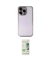 ieg™ iPhone 14 Pro Kılıf Vadi Minimal - Siyah 20D Premium Cam Ekran Koruyucu