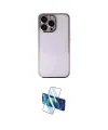 ieg™ iPhone 14 Pro Kılıf Vadi Minimal - Siyah 3D Antistatik Cam Ekran Koruyucu