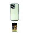 ieg™ iPhone 14 Pro Kılıf Vadi Minimal - Siyah Buffer Cam Ekran Koruyucu