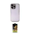 ieg™ iPhone 14 Pro Kılıf Vadi Minimal - Siyah Buffer Cam Ekran Koruyucu