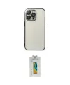 ieg™ iPhone 14 Pro Kılıf Vadi Minimal - Siyah Polymer Nano Ekran Koruyucu