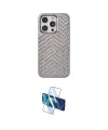 ieg™ iPhone 14 Pro Kılıf Vadi Özel Seri - Siyah 3D Antistatik Cam Ekran Koruyucu