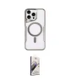 ieg™ iPhone 14 Pro Kılıf Yadigar Klasik Özel Seri - Siyah Bilvis 3D Mat Cam Ekran Koruyucu