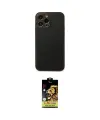 ieg™ iPhone 14 Pro Kılıf Yadigar Klasik - Siyah Buffer Cam Ekran Koruyucu