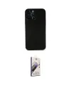ieg™ iPhone 14 Pro Kılıf Yadigar Yansıma Serisi - Siyah Bilvis 3D Mat Cam Ekran Koruyucu