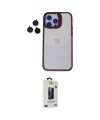 ieg™ iPhone 14 Pro Kılıf Yankı Asil Serisi - Siyah Bilvis Hayalet Cam Ekran Koruyucu