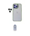 ieg™ iPhone 14 Pro Kılıf Yankı Asil Serisi - Siyah Joko Magic 5D Cam