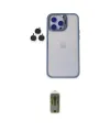 ieg™ iPhone 14 Pro Kılıf Yankı Asil Serisi - Siyah Joko Magic 5D Hayalet Cam