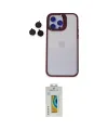 ieg™ iPhone 14 Pro Kılıf Yankı Asil Serisi - Siyah Polymer Nano Ekran Koruyucu