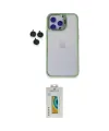 ieg™ iPhone 14 Pro Kılıf Yankı Asil Serisi - Siyah Polymer Nano Ekran Koruyucu