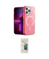 ieg™ iPhone 14 Pro Kılıf Yankı Çizgi - Siyah 6D Mat Seramik Hayalet Nano Ekran Koruyucu