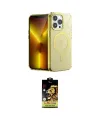 ieg™ iPhone 14 Pro Kılıf Yankı Çizgi - Siyah Buffer Cam Ekran Koruyucu