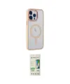 ieg™ iPhone 14 Pro Kılıf Yankı Işık Özel Seri - Siyah 20D Premium Cam Ekran Koruyucu