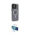 ieg™ iPhone 14 Pro Kılıf Yankı Işık Prime - Siyah 3D Antistatik Cam Ekran Koruyucu