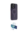 ieg™ iPhone 14 Pro Kılıf Yankı Işık Prime - Siyah 3D Antistatik Cam Ekran Koruyucu