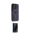 ieg™ iPhone 14 Pro Kılıf Yankı Işık Prime - Siyah 3D Antistatik Hayalet Cam Ekran Koruyucu