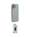 ieg™ iPhone 14 Pro Kılıf Yankı Serisi - Siyah Bilvis Hayalet Cam Ekran Koruyucu