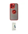 ieg™ iPhone 14 Pro Kılıf Yörünge Çizgi - Şeffaf Pasifik Cam Ekran Koruyucu