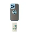 ieg™ iPhone 14 Pro Kılıf Yörünge Çizgi - Siyah 20D Premium Cam Ekran Koruyucu