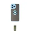ieg™ iPhone 14 Pro Kılıf Yörünge Çizgi - Siyah Joko Magic 5D Hayalet Cam
