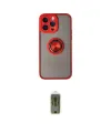 ieg™ iPhone 14 Pro Kılıf Yörünge Çizgi - Siyah Joko Magic 5D Hayalet Cam