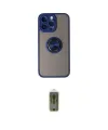 ieg™ iPhone 14 Pro Kılıf Yörünge Çizgi - Siyah Joko Magic 5D Hayalet Cam