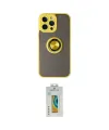 ieg™ iPhone 14 Pro Kılıf Yörünge Çizgi - Siyah Polymer Nano Ekran Koruyucu