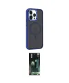 ieg™ iPhone 14 Pro Kılıf Yörünge Klasik - Siyah 360 Mat Full Body Arka Koruyucu