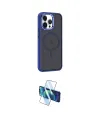 ieg™ iPhone 14 Pro Kılıf Yörünge Klasik - Siyah 3D Antistatik Cam Ekran Koruyucu