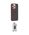 ieg™ iPhone 14 Pro Kılıf Yörünge Klasik - Siyah Bilvis Hayalet Cam Ekran Koruyucu
