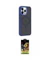 ieg™ iPhone 14 Pro Kılıf Yörünge Klasik - Siyah Buffer Cam Ekran Koruyucu