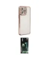 ieg™ iPhone 14 Pro Kılıf Yörünge Koleksiyonu - Siyah 360 Mat Full Body Arka Koruyucu