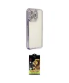 ieg™ iPhone 14 Pro Kılıf Yörünge Koleksiyonu - Siyah Buffer Cam Ekran Koruyucu
