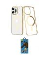 ieg™ iPhone 14 Pro Kılıf Yörünge Minimal - Siyah 18D Cam Ekran Koruyucu