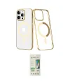 ieg™ iPhone 14 Pro Kılıf Yörünge Minimal - Siyah 20D Premium Cam Ekran Koruyucu