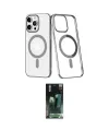 ieg™ iPhone 14 Pro Kılıf Yörünge Minimal - Siyah 360 Mat Full Body Arka Koruyucu