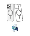 ieg™ iPhone 14 Pro Kılıf Yörünge Minimal - Siyah 3D Antistatik Cam Ekran Koruyucu