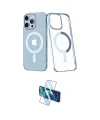 ieg™ iPhone 14 Pro Kılıf Yörünge Minimal - Siyah 3D Antistatik Cam Ekran Koruyucu