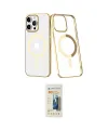 ieg™ iPhone 14 Pro Kılıf Yörünge Minimal - Siyah 6D Mat Seramik Hayalet Nano Ekran Koruyucu