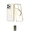 ieg™ iPhone 14 Pro Kılıf Yörünge Minimal - Siyah Joko Magic 5D Hayalet Cam