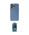 ieg™ iPhone 14 Pro Kılıf Zirve Doku Koleksiyonu - Siyah 18D Cam Ekran Koruyucu