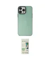 ieg™ iPhone 14 Pro Kılıf Zirve Doku Koleksiyonu - Siyah 20D Premium Cam Ekran Koruyucu