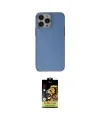 ieg™ iPhone 14 Pro Kılıf Zirve Doku Koleksiyonu - Siyah Buffer Cam Ekran Koruyucu