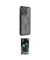ieg™ iPhone 14 Pro Kılıf Zirve Doku Prime - Siyah 360 Mat Full Body Arka Koruyucu