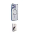 ieg™ iPhone 14 Pro Kılıf Zirve Doku Prime - Siyah Bilvis 3D Mat Cam Ekran Koruyucu