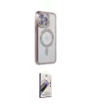 ieg™ iPhone 14 Pro Kılıf Zirve Doku Prime - Siyah Bilvis 3D Mat Cam Ekran Koruyucu