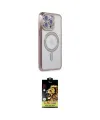 ieg™ iPhone 14 Pro Kılıf Zirve Doku Prime - Siyah Buffer Cam Ekran Koruyucu