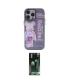 ieg™ iPhone 14 Pro Kılıf Zirve Form Özel Seri - Siyah 360 Mat Full Body Arka Koruyucu