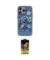 ieg™ iPhone 14 Pro Kılıf Zirve Form Özel Seri - Siyah Buffer Cam Ekran Koruyucu